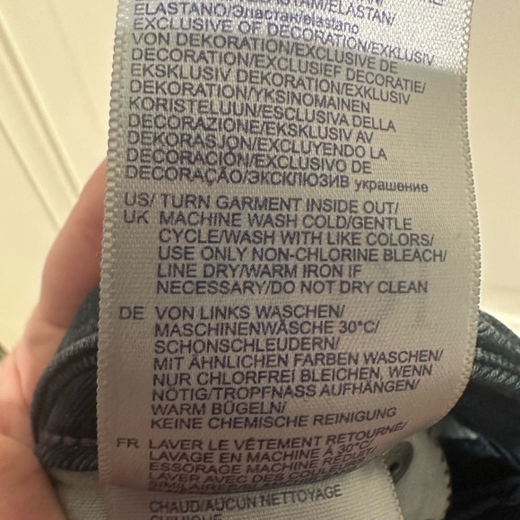 NYDJ SHERI ANKLE JEANS, SIZE 4 - Picture 8 of 8